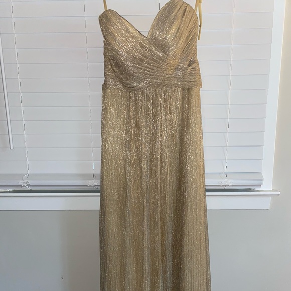 Allure Bridesmaids Strapless Dress - Picture 2 of 7